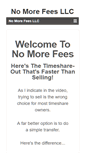 Mobile Screenshot of no-more-fees.com